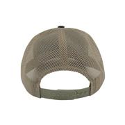 Auburn Zeppro Leather Circle Patch Adjustable Hat